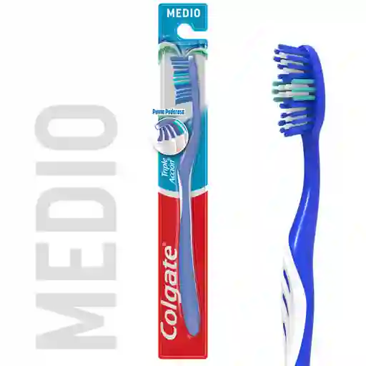 Colgate Cepillo de Dientes Medio Triple Acción