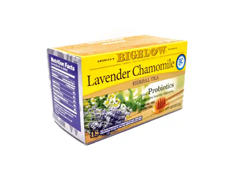 Bigelow Té Lavanda Manzanilla Probióticos