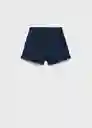 Short Val Navy Talla 12 Niñas Mango
