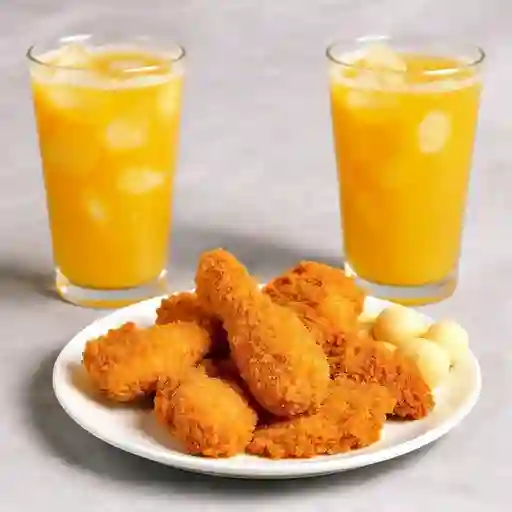 Combo Pollo Broaster Medio Bebida de 1.5 Lt