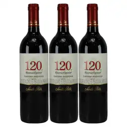 Vino Santa Rita 120 Reserva Especial Cabernet Sauvignon X750 Ml 2X3