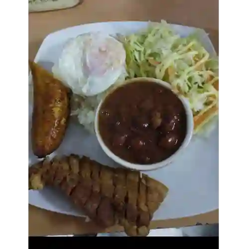 Bandeja de Chicharrón