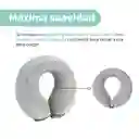 Almohada de Viaje Ajustable Para el Cuello Gris Miniso