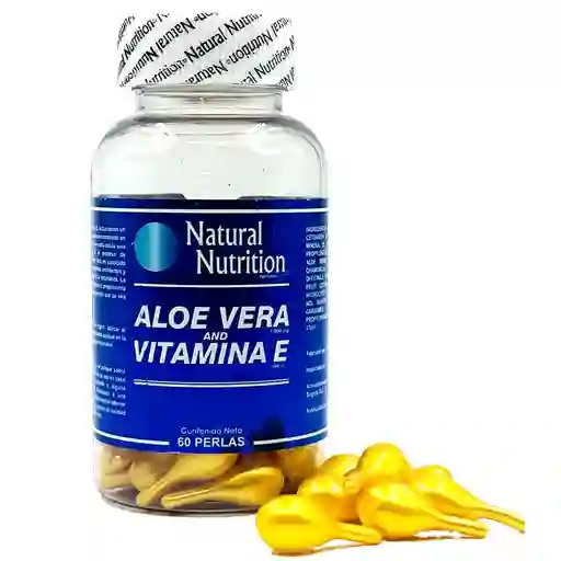 Natural Nutrition Aloe Vera y Vitamina E 