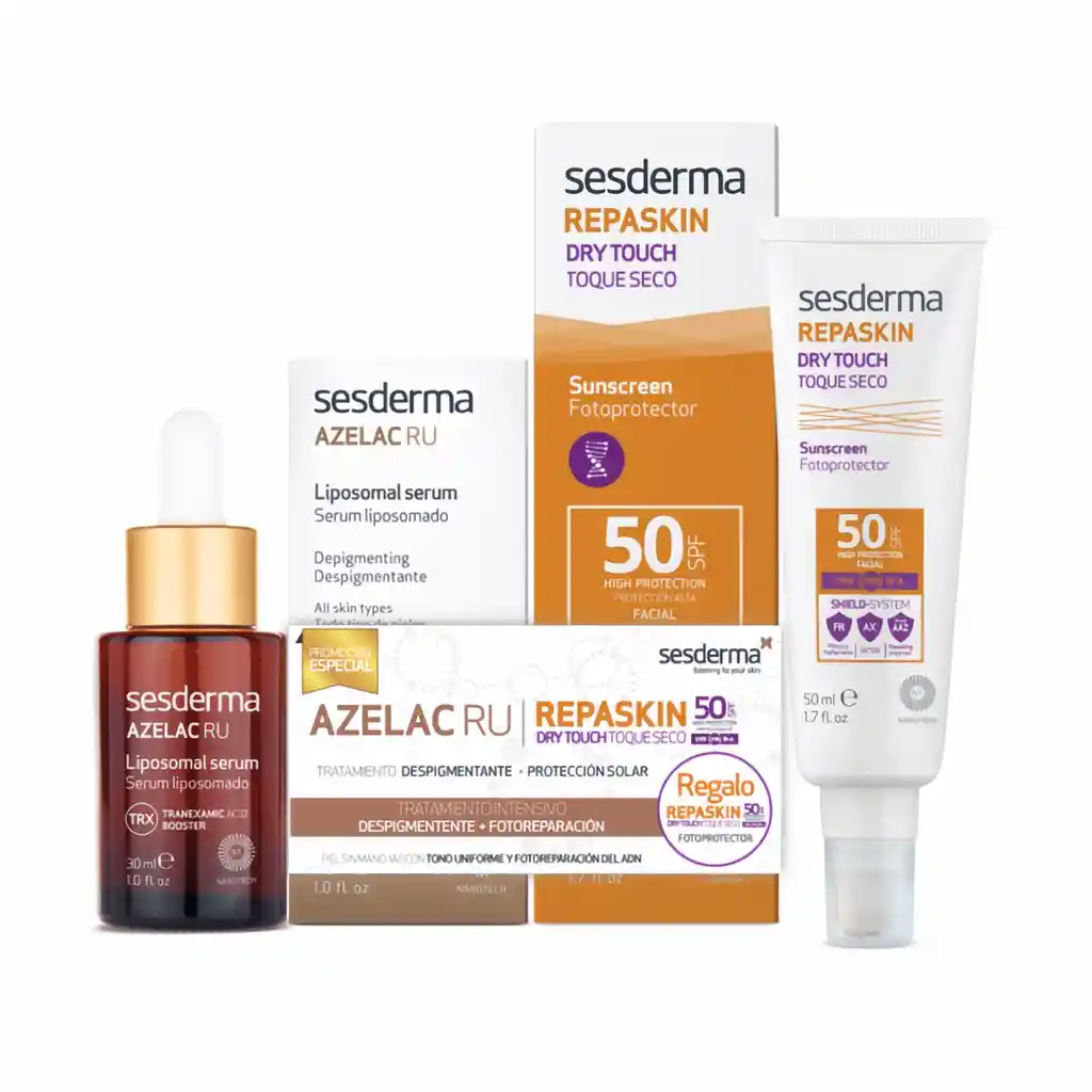 Sesderma Kit Azelac Ru Sérum + Repaskin Toque Seco