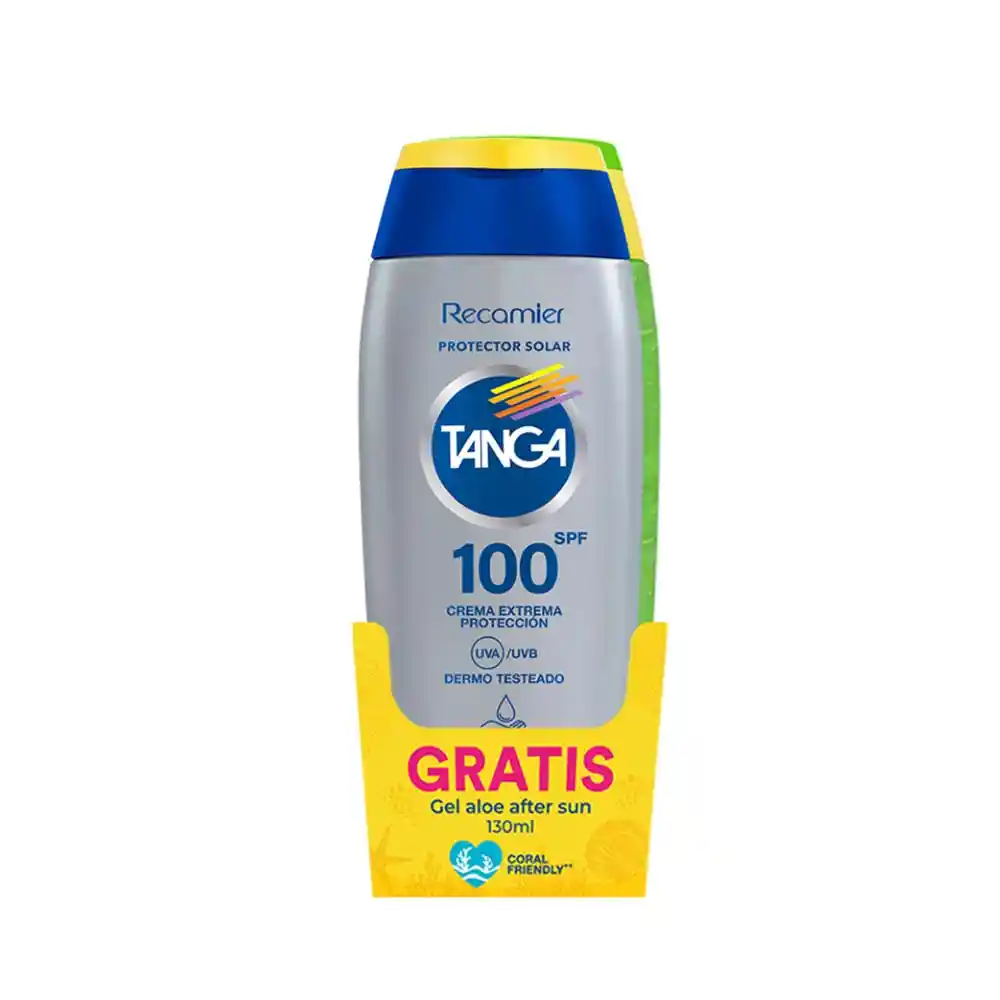Tanga Protector Solar SPF 100 + Gel Calmante y Refrescante