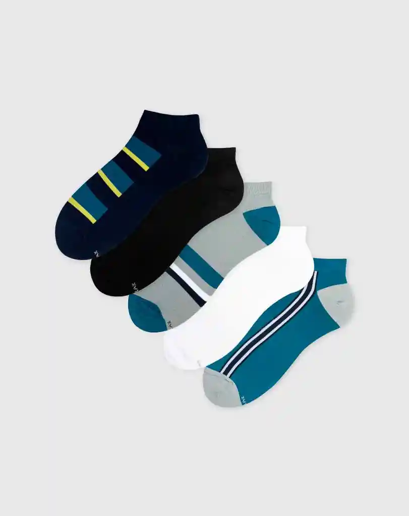 Medias Deportivas Cortas Masculino Sabino Nylon X5 Galax Talla 10-12