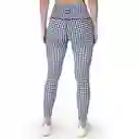 Legging Houndstooth Blanco y Negro Talla L Everlast