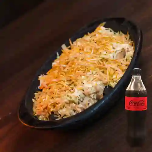 Chuzo Desgranado de Pollo&Lomo Fino +Cocacola Zero