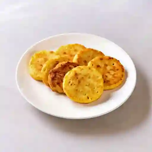 Arepas Fritas Con Hogao