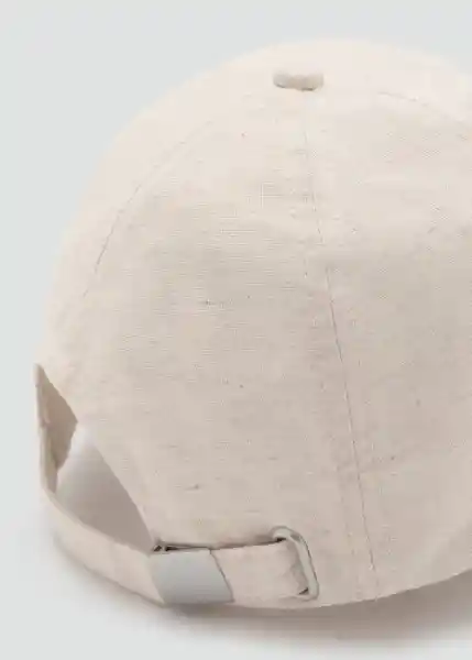 Gorra Minili Crudo Talla 99 Mujer Mango
