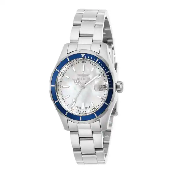 Invicta Reloj Hombre Plateado Inv28644