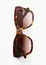 Gafas de Sol Gracia Chocolate Talla 99 Mujer Mango