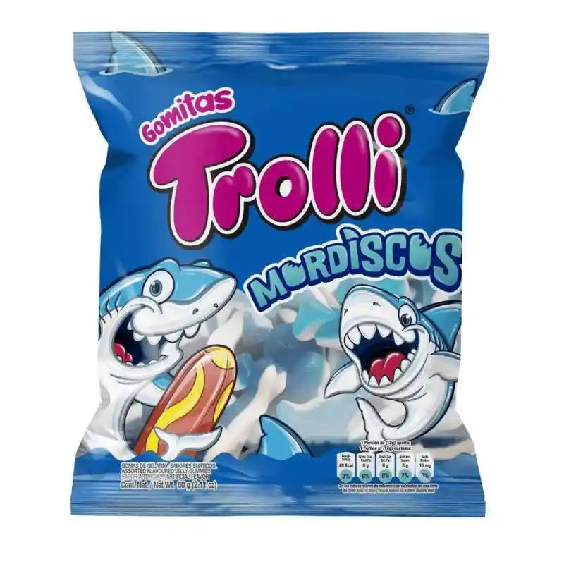 Trolli Gomas Sharks Mordiscos