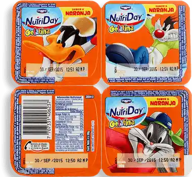 Nutriday Gelatina Sabor a Naranja