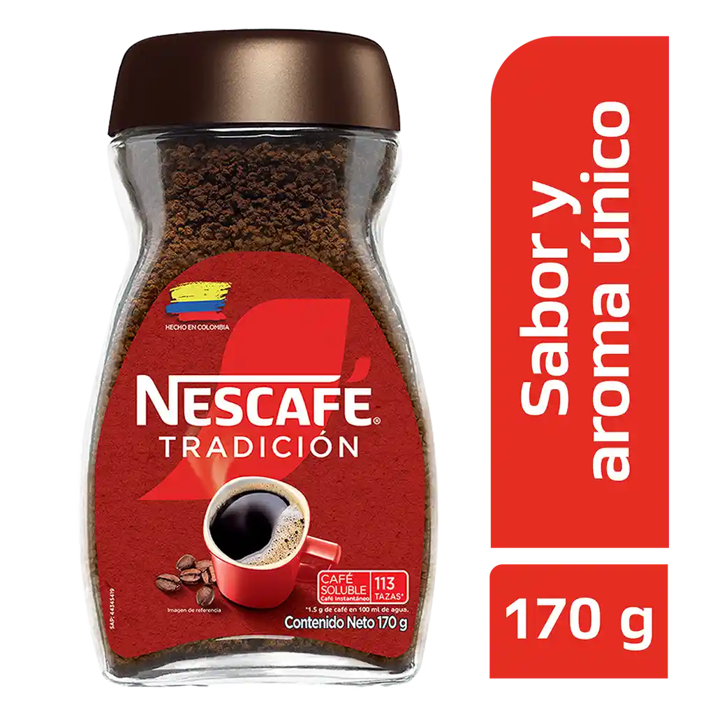 Café instantáneo NESCAFÉ Tradicion x 170 g