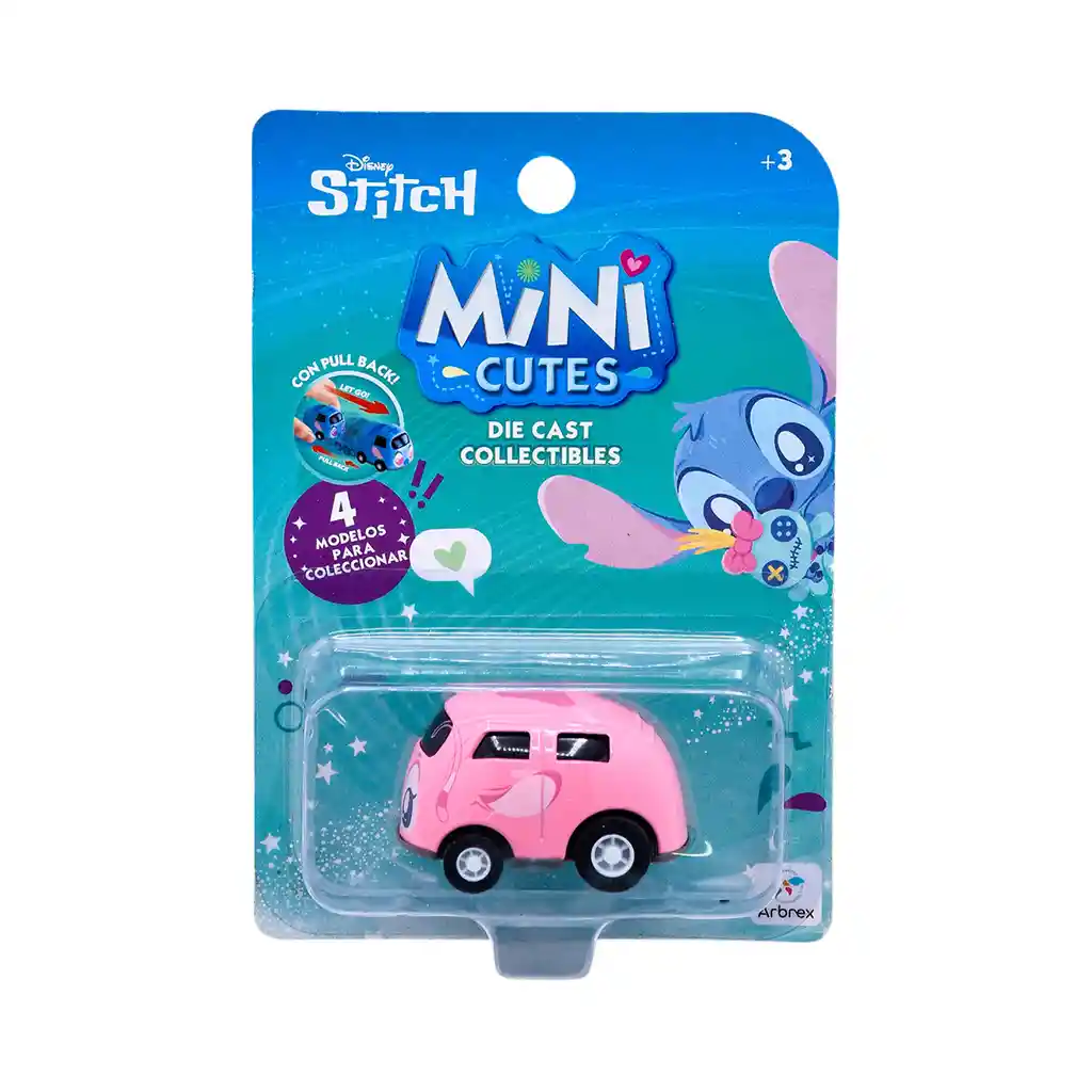 Carrito Disney Stitch Mini Cute Surtido