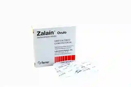 Zalain Antibiótico en Óvulos Vaginales