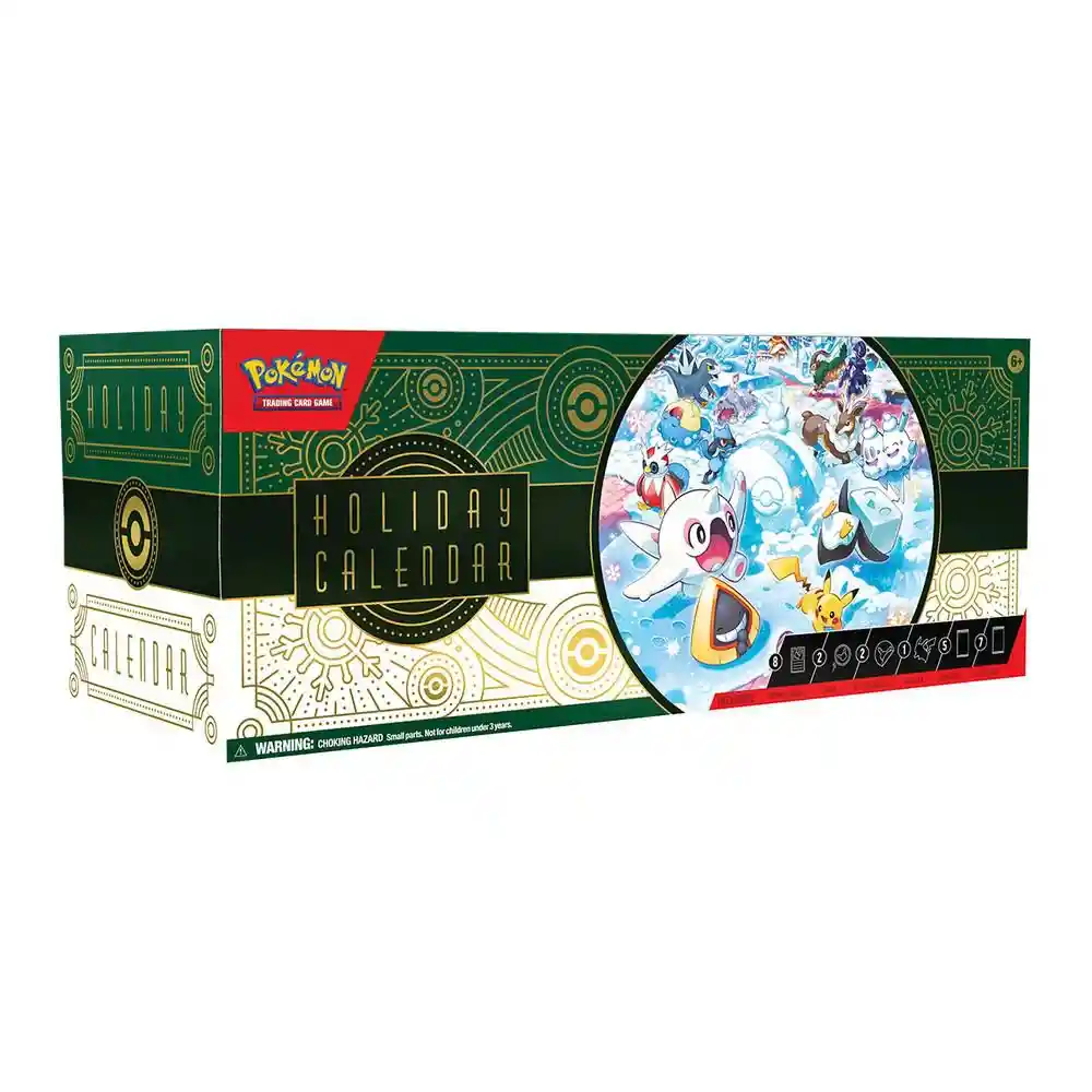 Pokemon Juego de Cartas Tcg Holiday Calendar E