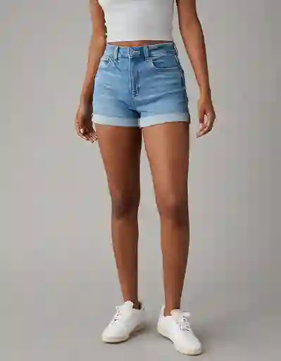 Short Mujer Azul Talla 8 7722471 American Eagle