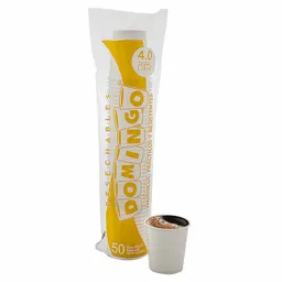 Domingo Vaso Papel 4 Oz