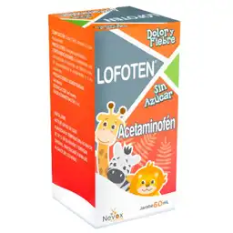 Lofoten Jarabe Niños Dolor y Fiebre sin Azúcar (32mg / mL)