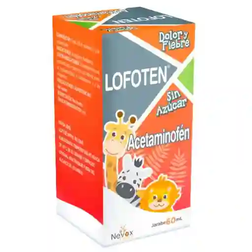 Lofoten Jarabe Niños Dolor y Fiebre sin Azúcar (32mg / mL)