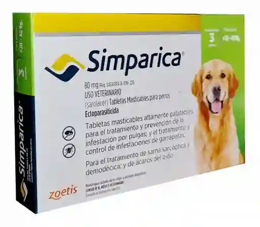 Simparica >20-40 Kg X Unidad