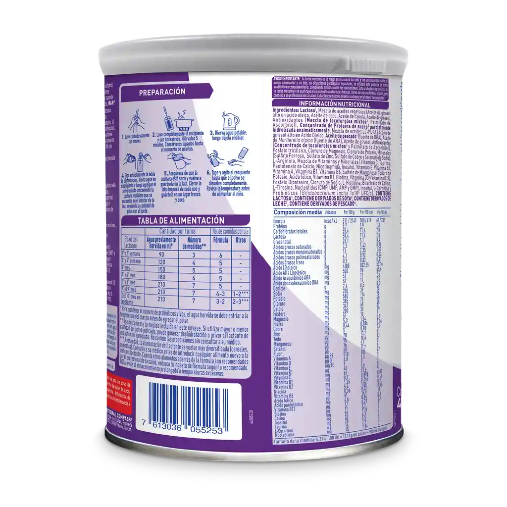 Fórmula infantil NAN EXPERTPRO HA x 400g