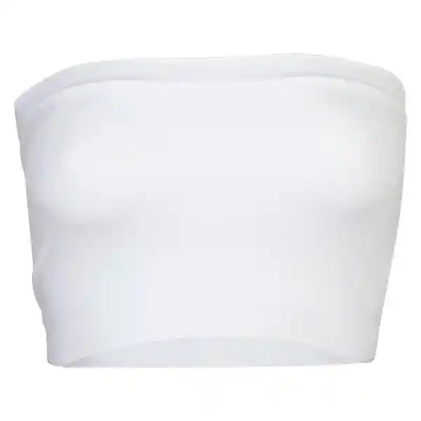 Top Dama Straple Blanco Talla M