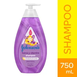 Shampoo Johnson'S Baby Fuerza Y Vitamina X 750 Ml