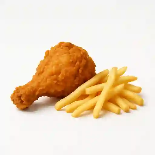 1/4 PollPorción de Pollo Frito (Un Cuarto de Pollo Frito pierna Pernil)