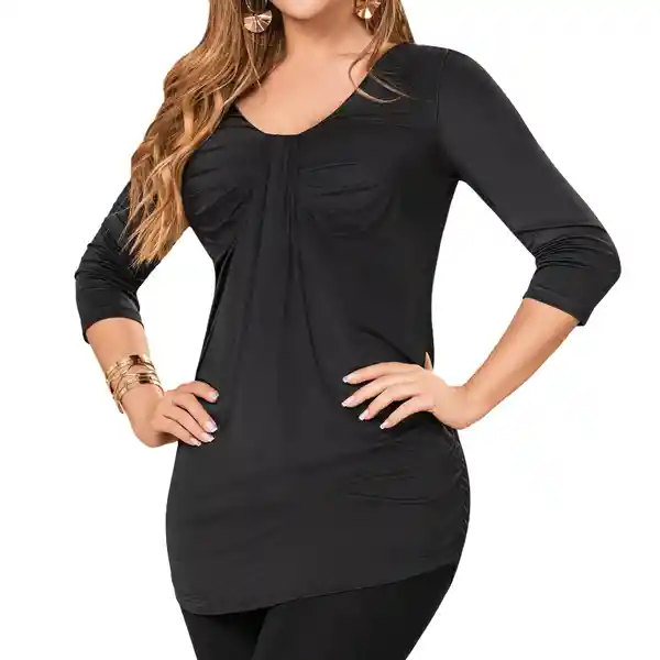 Croydon Blusa Darnell Mujer Color Negro Talla M
