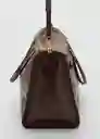 Bolso G Agnes Chocolate Talla 99 Mujer Mango
