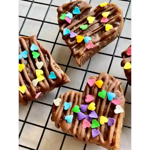 Caja X4 Brownies Corazón