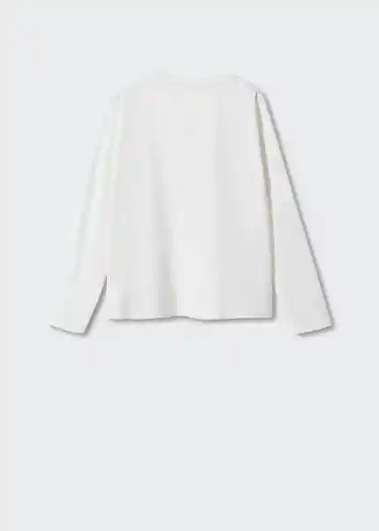 Camiseta French Offwhite Talla 08 Niñas Mango