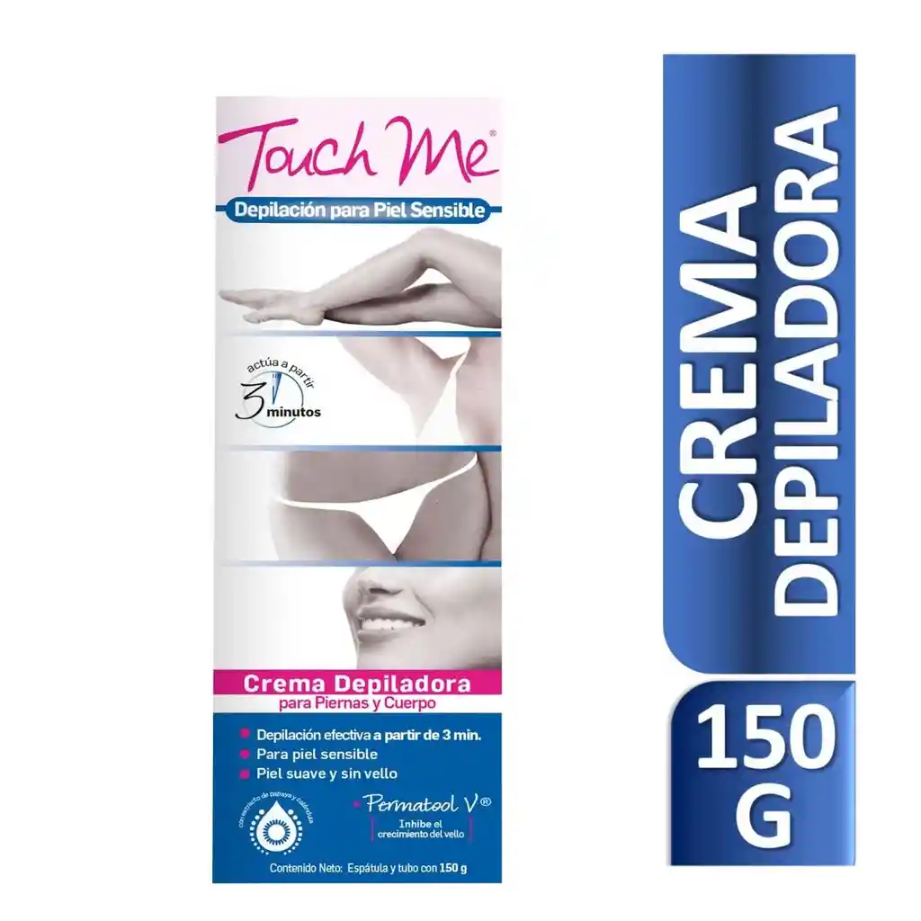 Touch Me Crema Depilatoria Piel Sensible