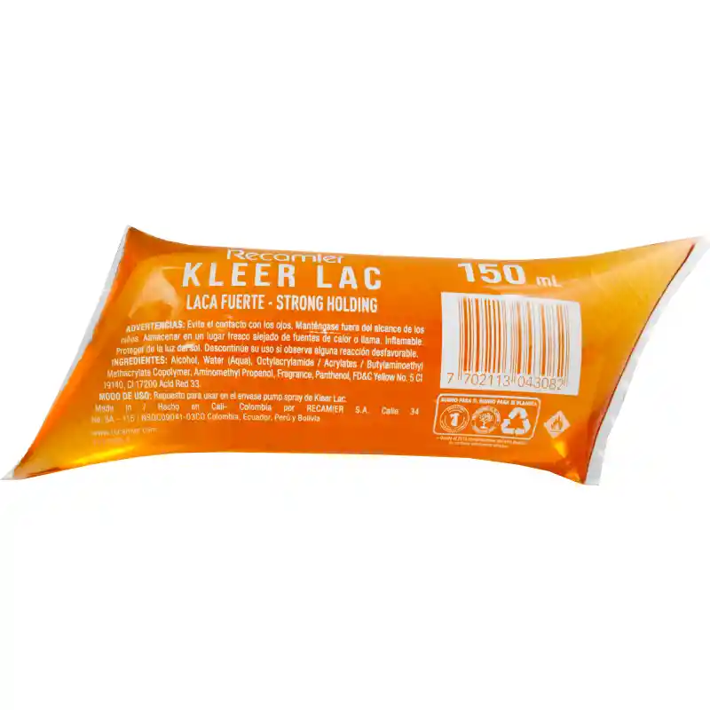 Kleer Lac Laca Fuerte Sachet