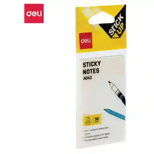 Nota Adhesiva Plastica 76 X 51 Deli