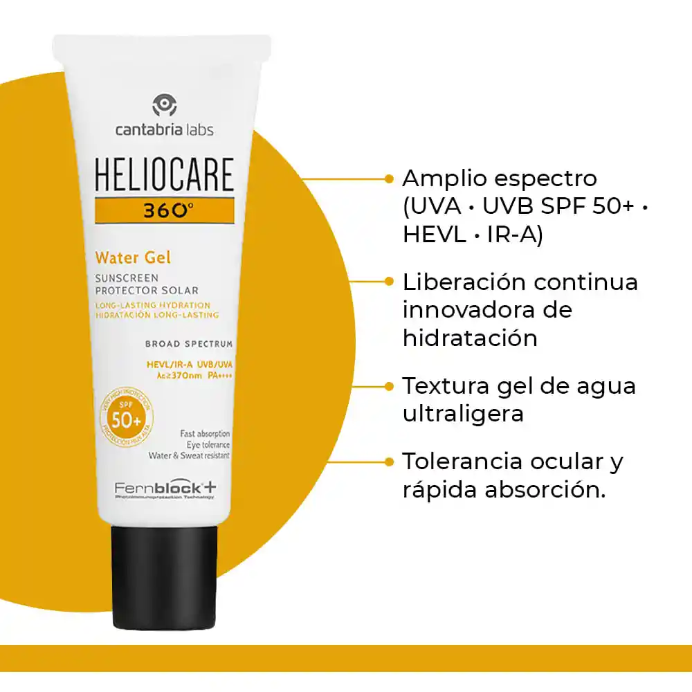 Heliocare Protector Solar Water Gel 360° FPS 50+