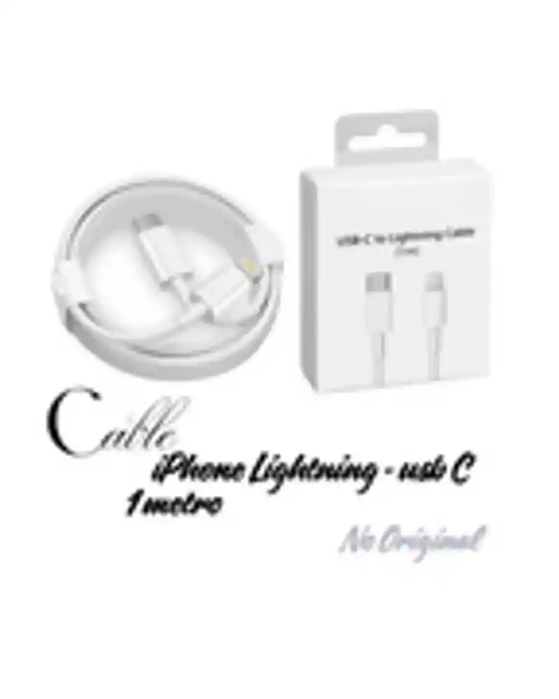 Cable Iphone Lightning Usb C