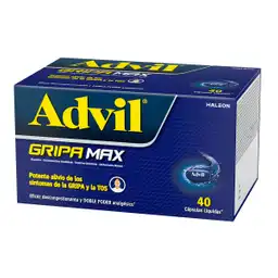 Advil Gripa Max Gripa y Tos  x 40 cap