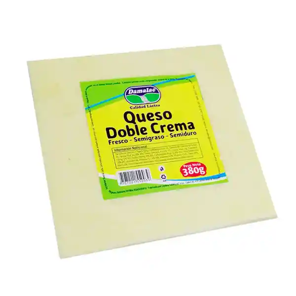 Queso Doble Crema Damalac