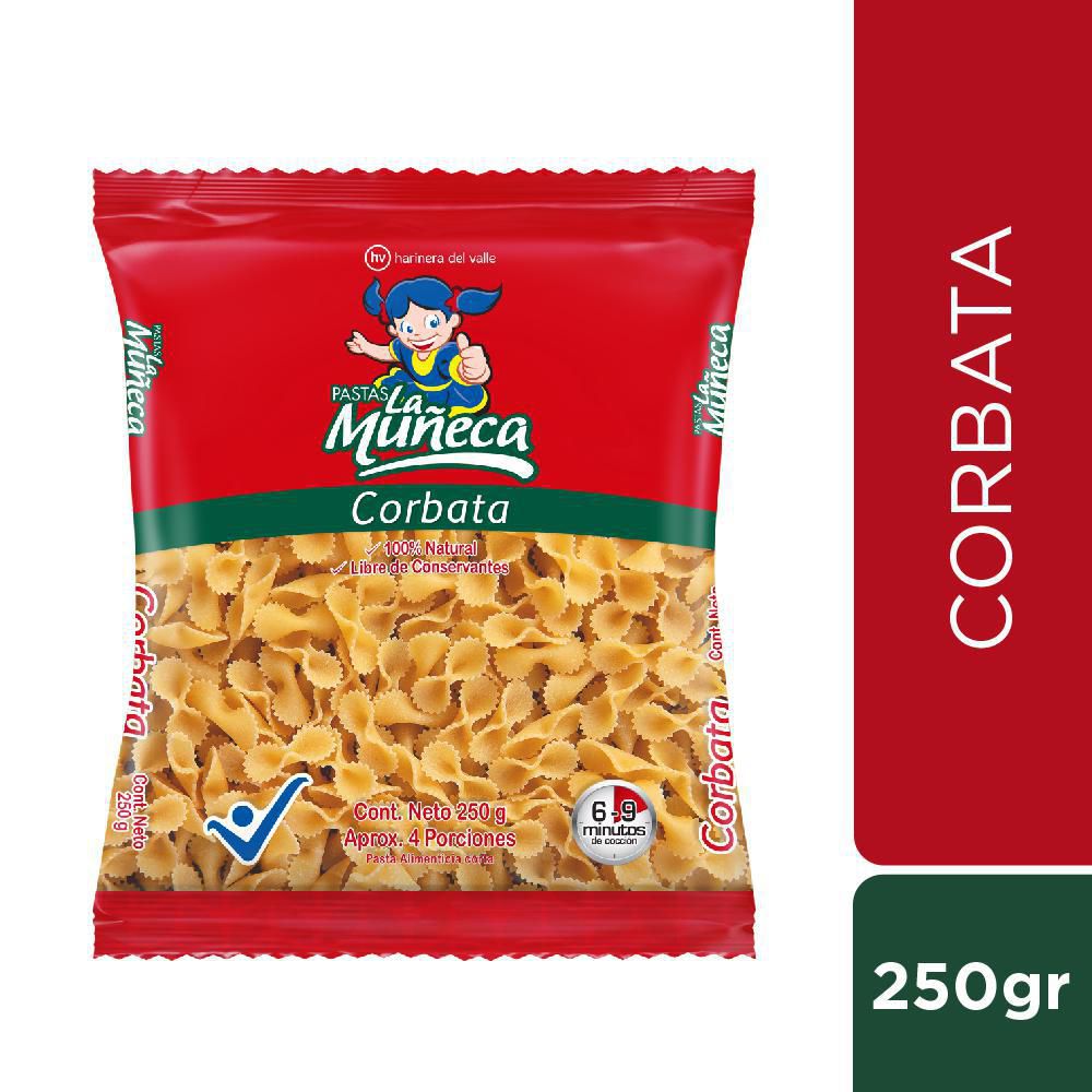La Muñeca Pasta Corbata 250 g