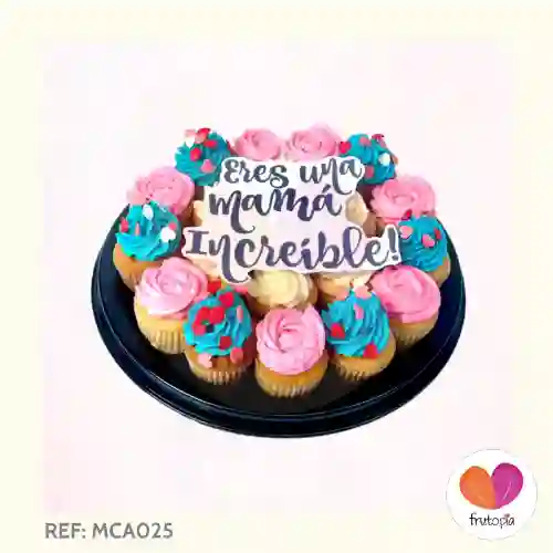 Minicupcakes X20 Mama Increible Mca081