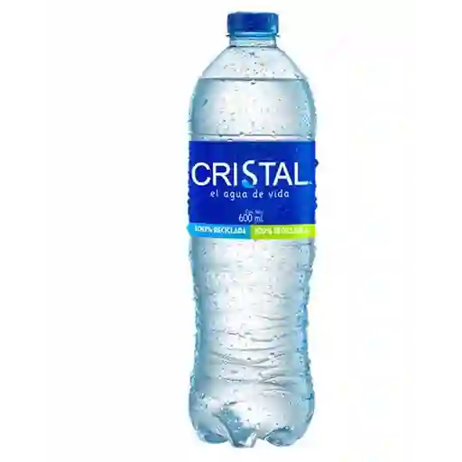 Agua cristal 600ml