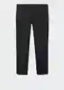 Pantalón Dublino Negro Talla 46 Hombre Mango