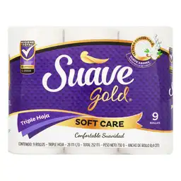 Suave Gold Papel Higiénico Soft Care