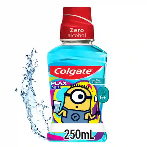 Colgate Enjuague Bucal Plax Kids Minions Niños 250 mL