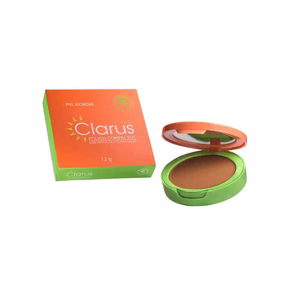 Clarus Polvo Compacto Piel Morena